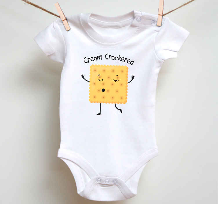 Cream crackered Kids t-shirt - TenStickers