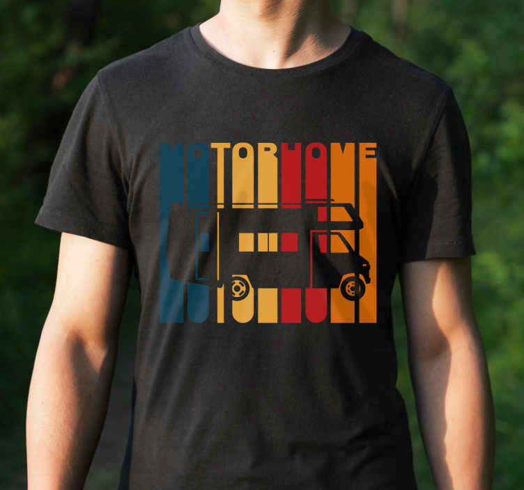 Camiseta vintage motorhome - diseño