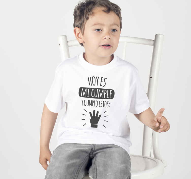 Body bebé Camiseta cumplo éstos - personalizado