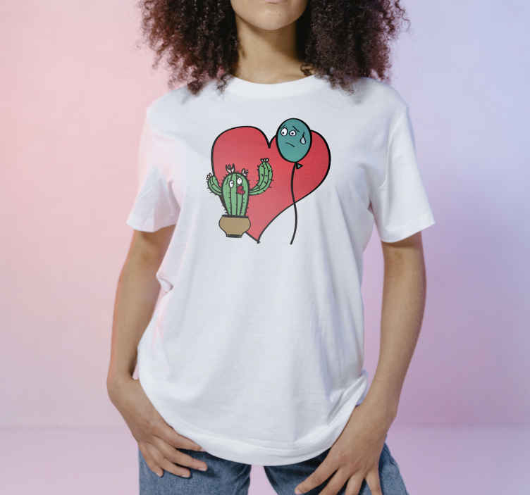 Camiseta parejas divertida amor imposible - TenVinilo