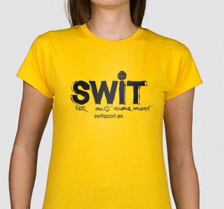 Camiseta SWIT Torneo Amarilla