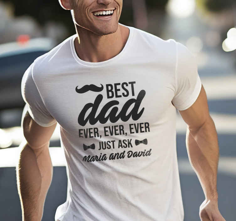 Best dad day matching shirts - TenStickers
