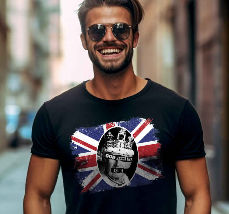 God save the king custom t-shirt - TenStickers