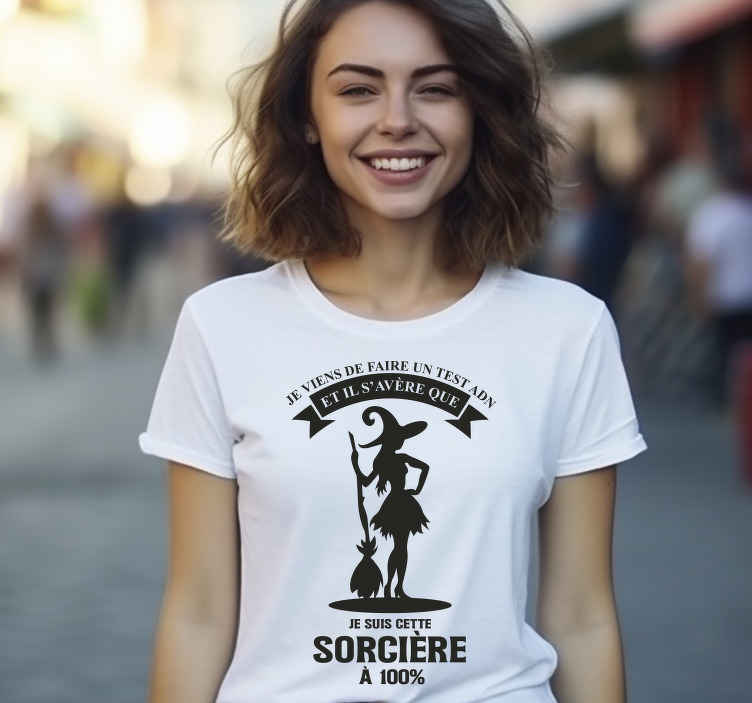 T-shirts je suis cette sorcière - TenStickers