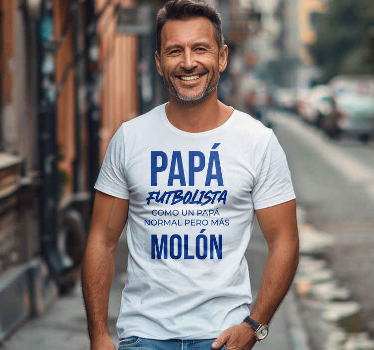 Remera papá molón - TenVinilo