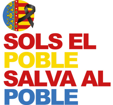 Camiseta sols el poble salva el poble - TenVinilo