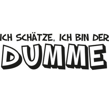 Pärchen T Shirts ihr idiot und sein dummes ding - TenStickers