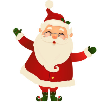 Mr. Og mrs. Claus par t-skjorte - Tenstickers