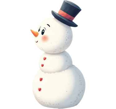 Forelsket snømannpar par t-skjorte - Tenstickers