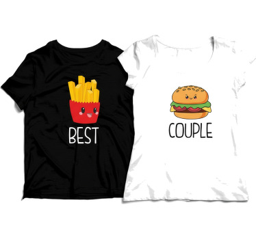 Párové trička pro nejlepší pár - TenStickers