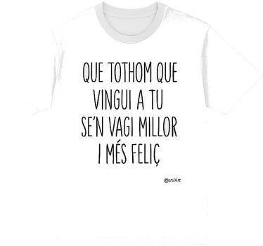 Camiseta la vida es un desafío, supéralo - TenVinilo