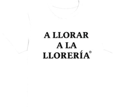 Camiseta no llores, sonríe y sigue adelante - TenVinilo