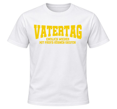 Vatertag t shirt trinken mit profis - TenStickers