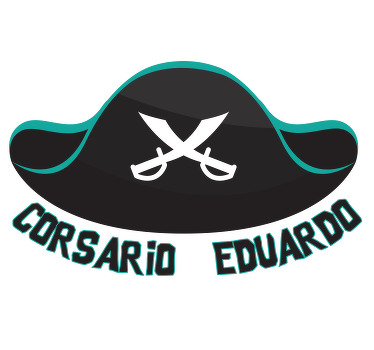 Camiseta infantil sombrero corsario con nombre - TenVinilo