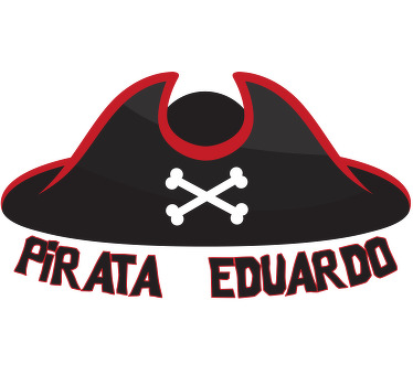 Camiseta infantil sombrero pirata con nombre - TenVinilo