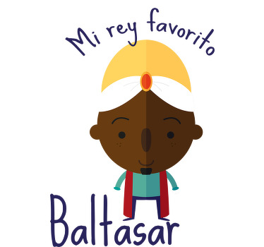 Camiseta navideña Rey Baltasar - TenVinilo