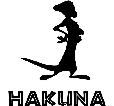 Hakuna matata Kids t shirt - TenStickers