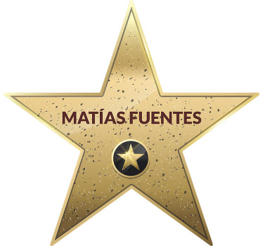 T-shirt hollywood star parents et enfants - TenStickers