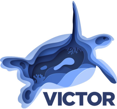 Abstract turtle silhouette t-shirt with name - TenStickers