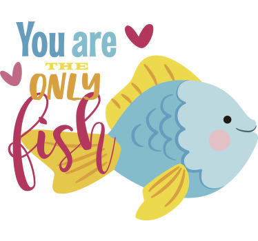 Be my fish Couple t shirts - TenStickers
