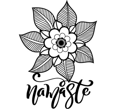 Majica prekrasnog cvijeća paisley - TenStickers