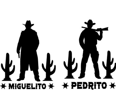 Camiseta cowboy estampado de vaquero y caballos - TenVinilo