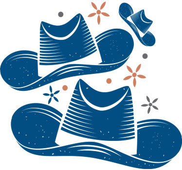 Camiseta cowboy patrón sombreros vaquero - TenVinilo