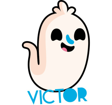 Kis szellemek halloween ing - TenStickers