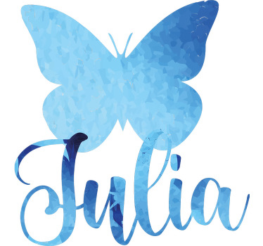 Painted butterflies t-shirt - TenStickers