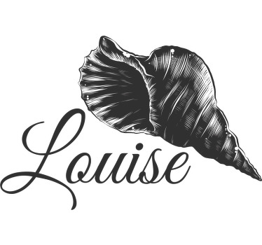 Tee shirt coquillage Coquillage personnalisé - TenStickers
