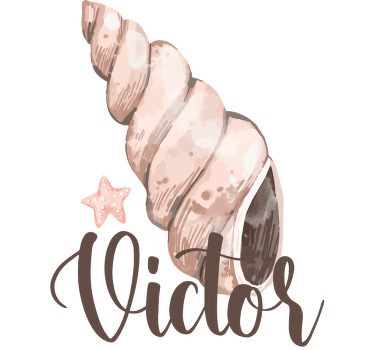 seashells Couple t shirts - TenStickers