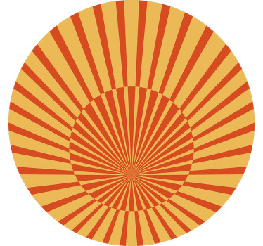 Tee shirt soleil Soleil des années 70 - TenStickers