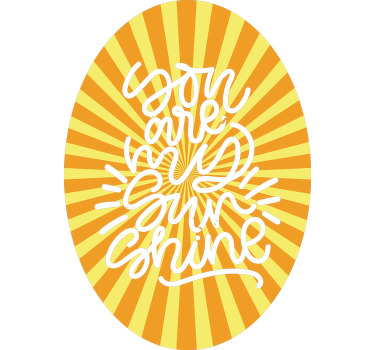 Camiseta vintage frase eres mi sol - TenVinilo