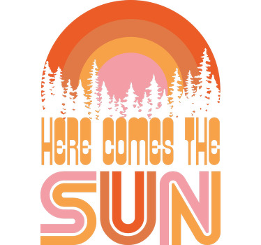 Işte güneş tişörtü geliyor - TenStickers