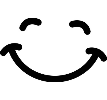 Gülen yüz gömlek çocuk t-shirt - TenStickers