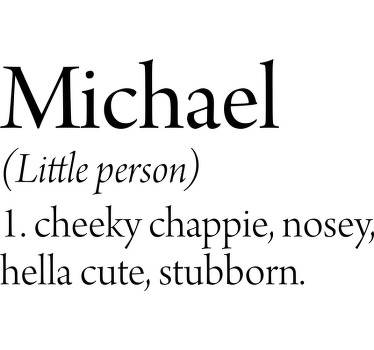 Küçük kişi çocuk t-shirt - TenStickers