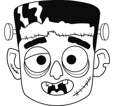 Kid frankestein Halloween shirt - TenStickers