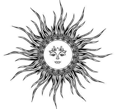 Moon and Sun Couple t shirts - TenStickers