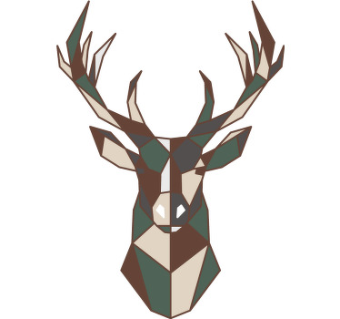 Geometrik erkeklere özel t-shirt - TenStickers