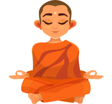 Meditasjon tilpasset t-skjorte - Tenstickers