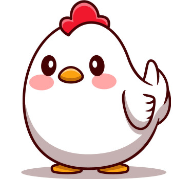 Tee shirt pere fils Poulet et poussin - TenStickers