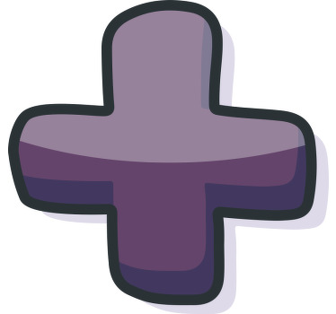 Plus and minus symbols couple t-shirts - TenStickers