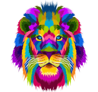 Lion and Lioness Couple t shirts - TenStickers