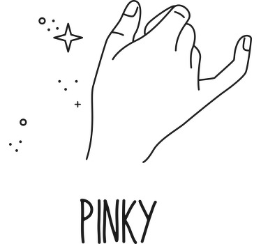 Pinky Promise Best Friend t shirts - TenStickers