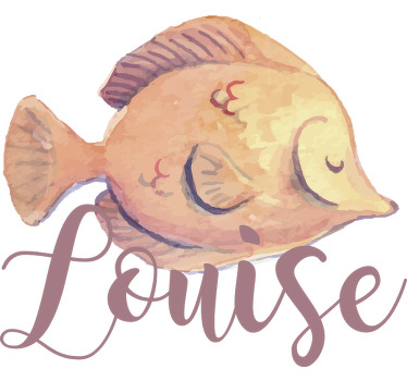 Camisetas parejas Dúo de acuarela de vida marina - TenVinilo