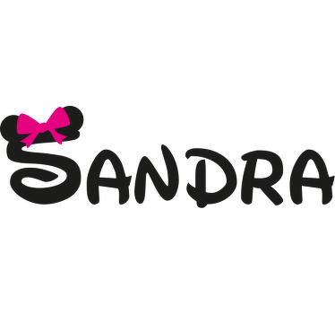 Camiseta infantil Minnie ratón personalizable - TenVinilo