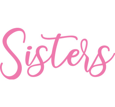 Kız kardeş gömlekleri özel tişört - TenStickers