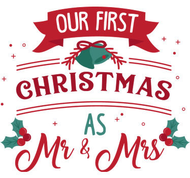 First holiday Christmas shirt - TenStickers