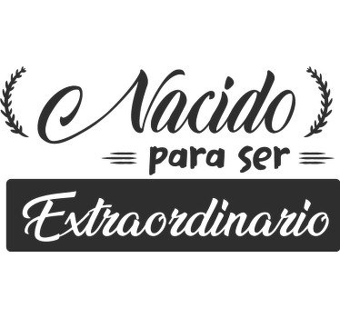 Camiseta padre e hijo Nacido para ser extraordinario - TenVinilo
