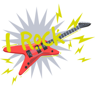 Rock and Roll Father and son shirt - TenStickers